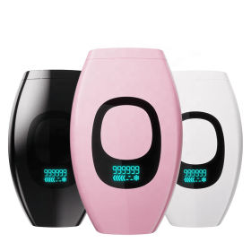 999999 Flashes LCD Painless Laser Epilator Women Shaver Permanent IPL Hair Removal For Body Face Bikini Underarm Photoepilator (Color: pink color, Plug Type: US Plug)